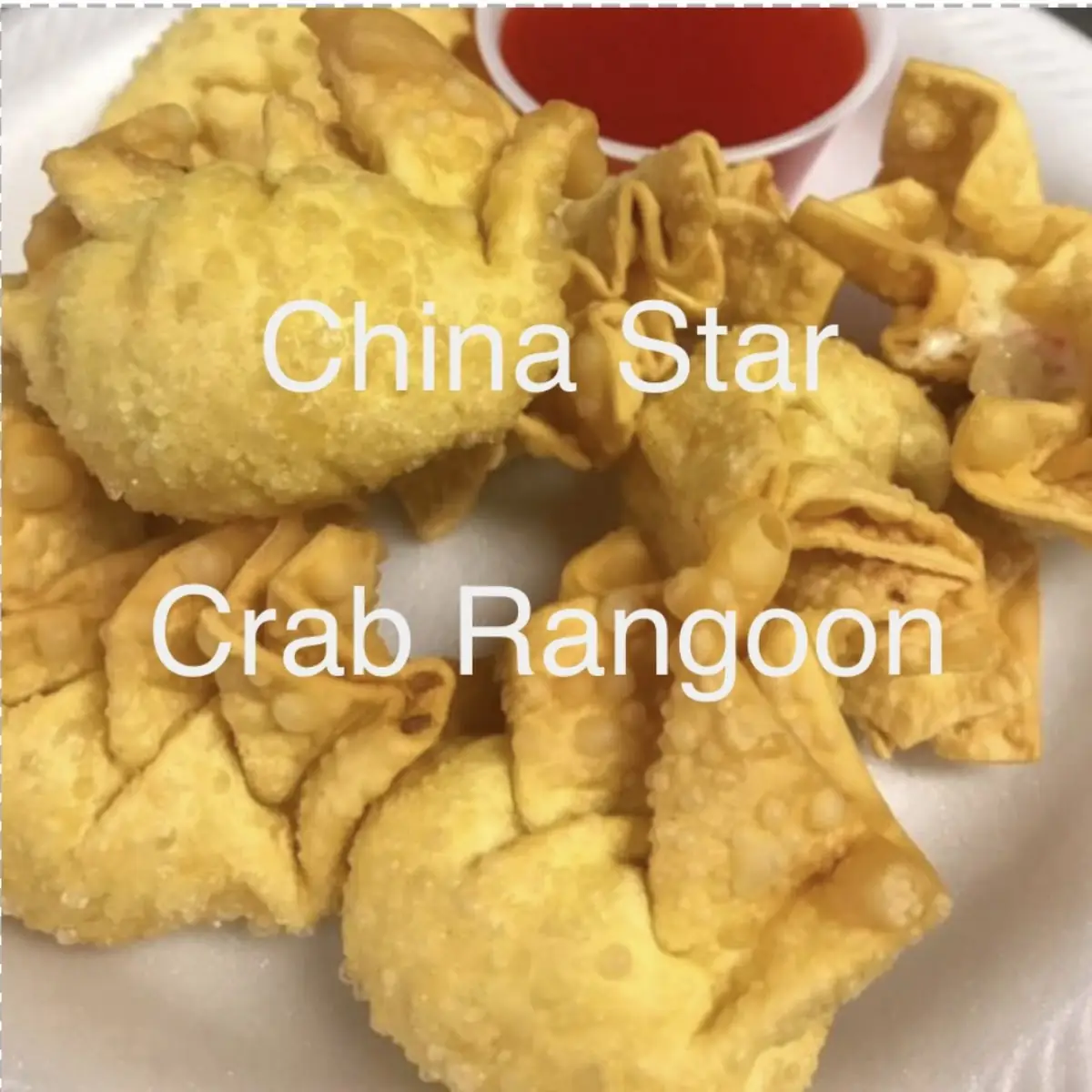 蟹角 crab rangoon
